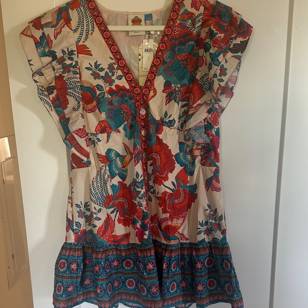 Floral farm Rio size large dress - Multicolor